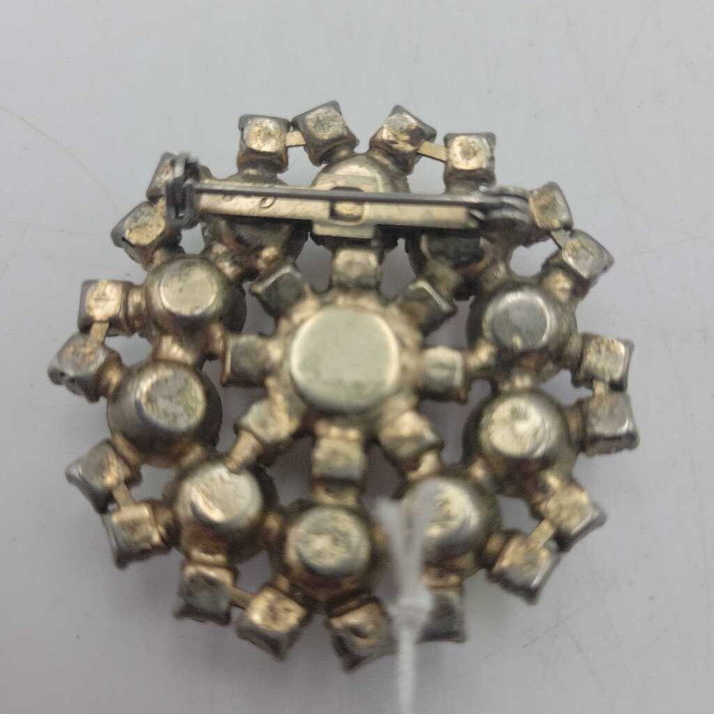 Vintage 1960s Coro Rhinestone Brooch - 11956 (VT)