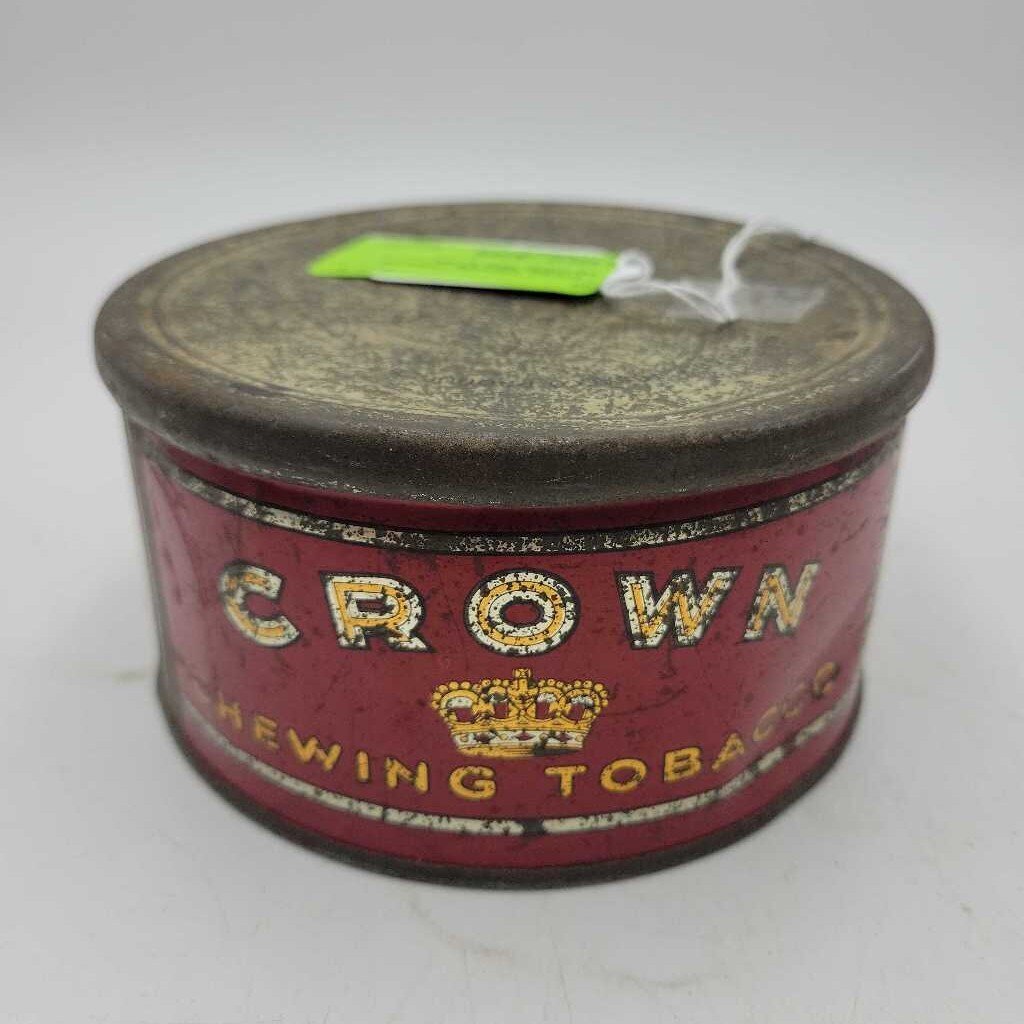 Crown Chewing Tobacco Tin (DEB)