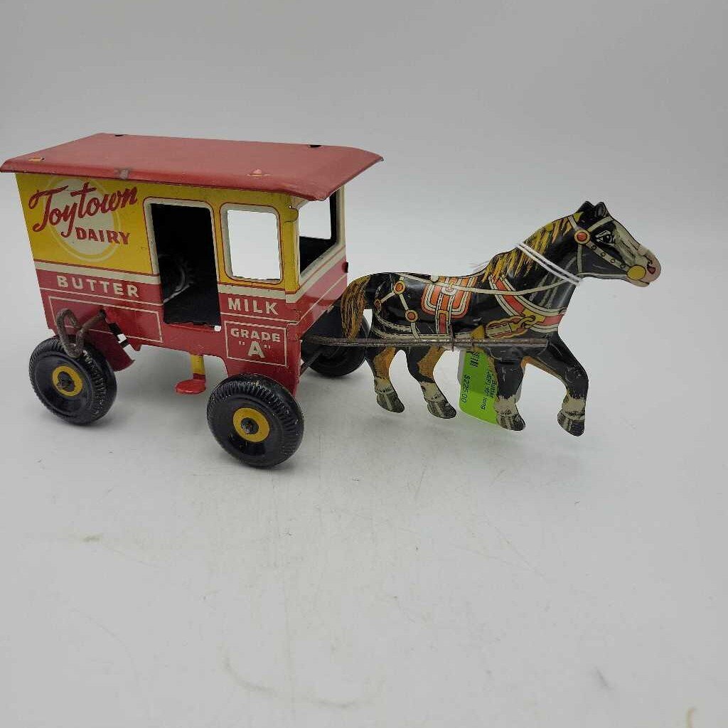 Toytown Dairy Butter Marx Tin wagon (JEF)
