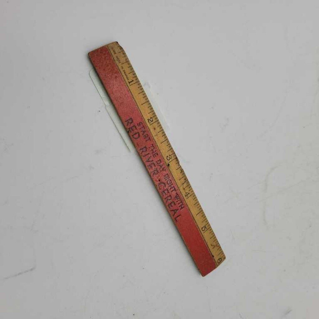 Red River Cereal 6" ruler (JAS)