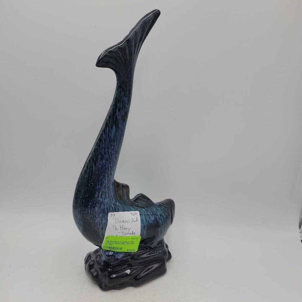 Danesi Art pottery Fish Toronto MCM (DS) 3231