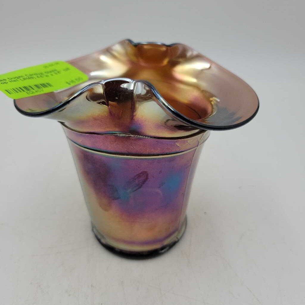 Dugan Carnival Glass Top Hat (JH49)