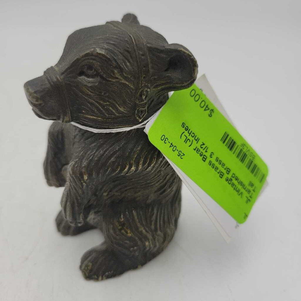 Vintage Brass Bear (JL)