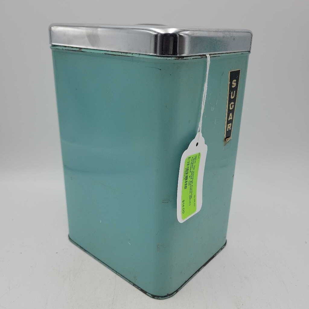 Tin Kitchen Canister "Sugar" MCM #2220A (MCC)
