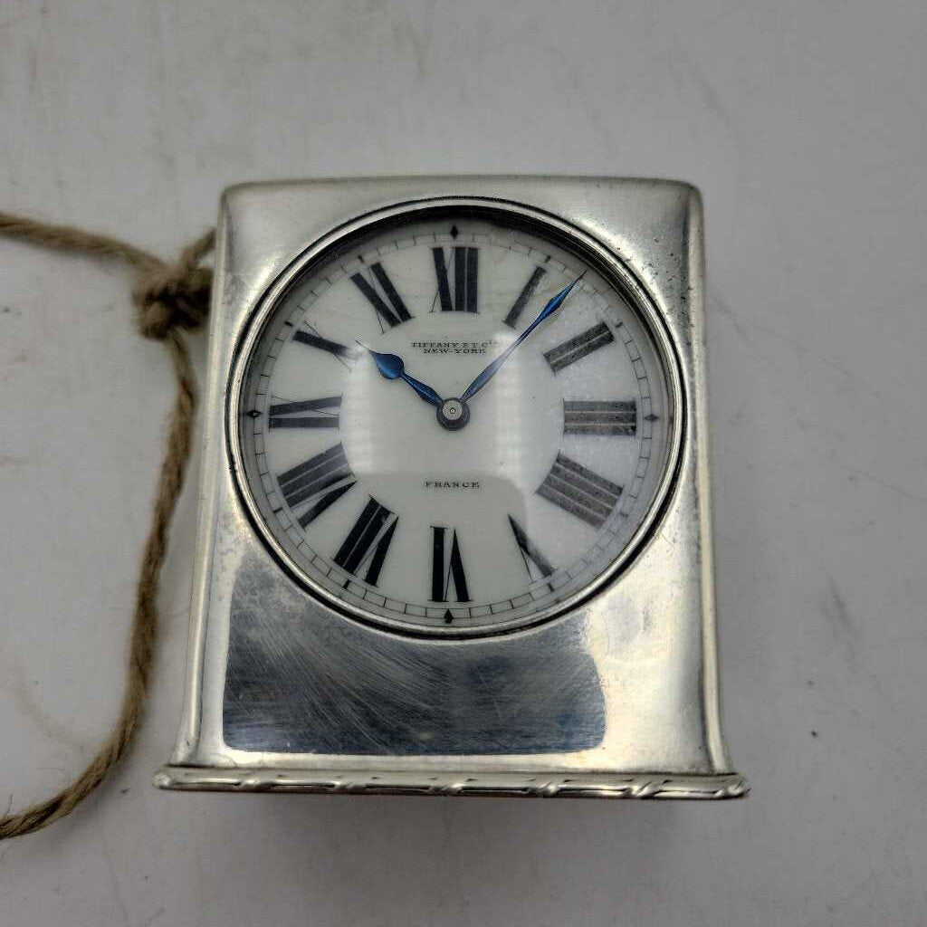 Tiffany & Company Miniature Sterling carriage clock (M2) #700