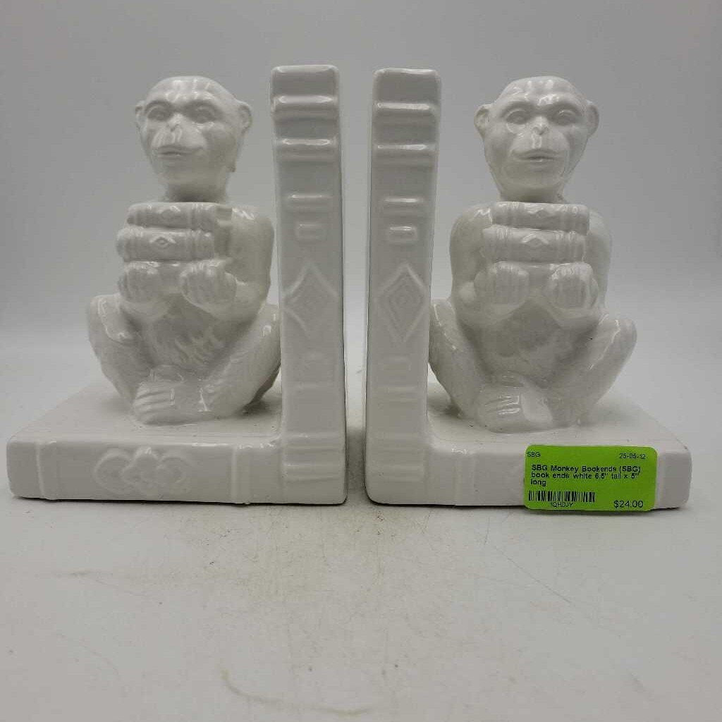 Monkey Bookends (SBG) book ends