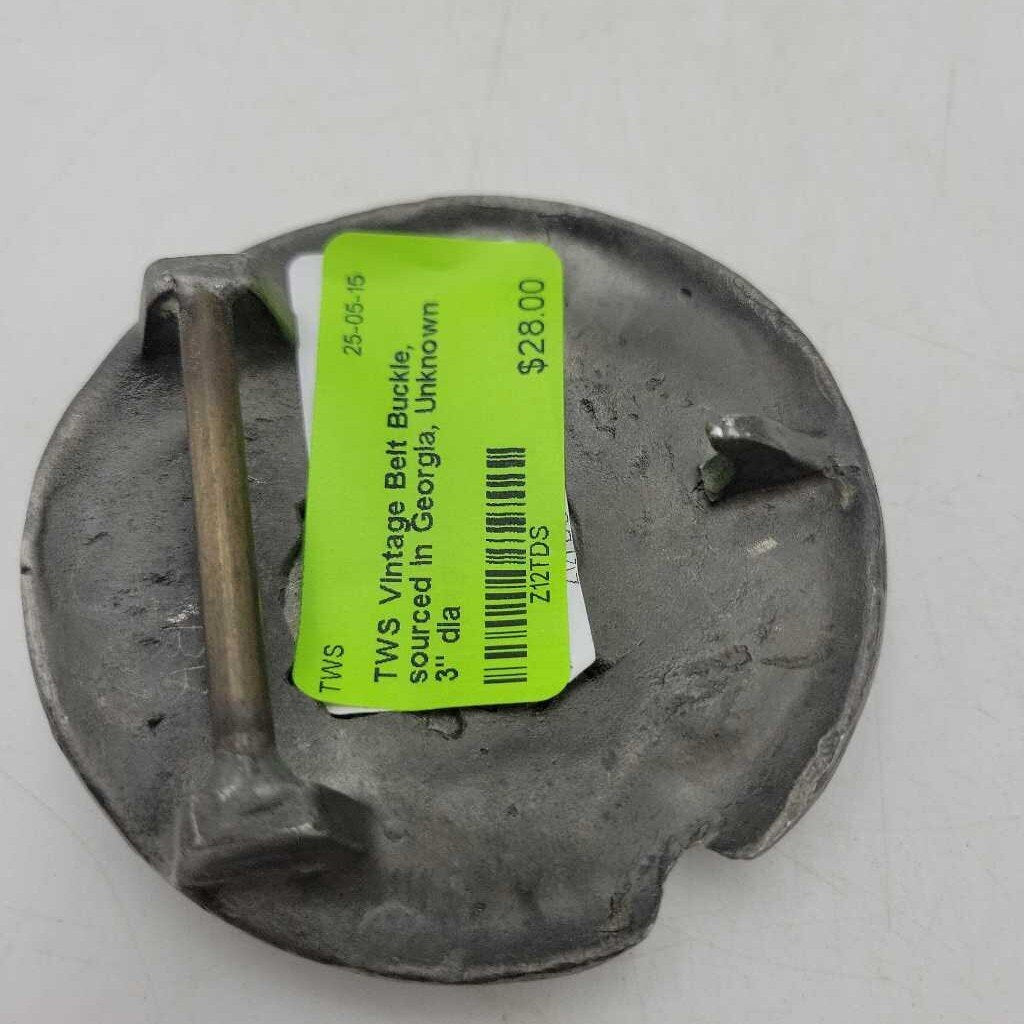 Vintage Belt Buckle, sourced in Georgia, Unknown