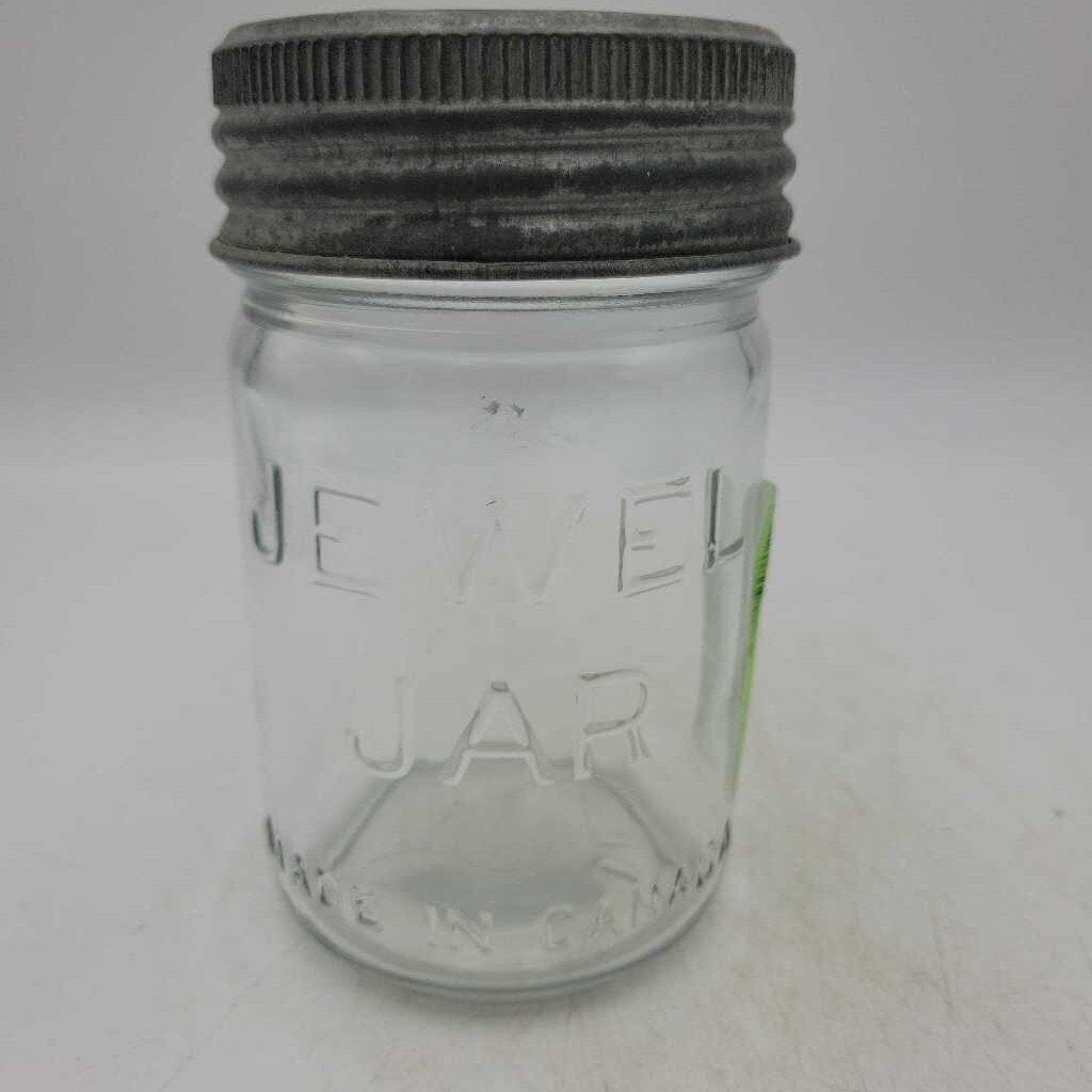 Jewel pint Jar made in Canada (JAS)