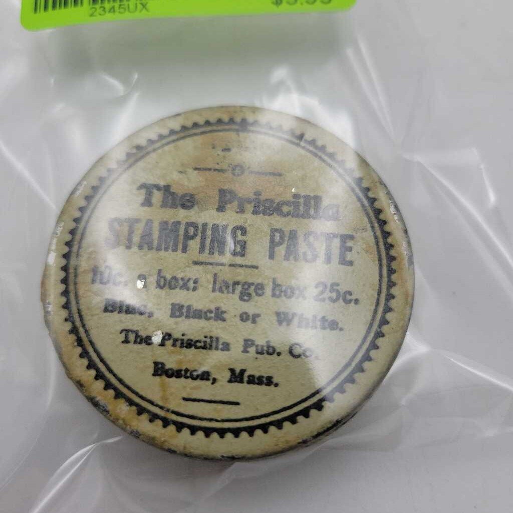 Stamping paste tin (JAS)
