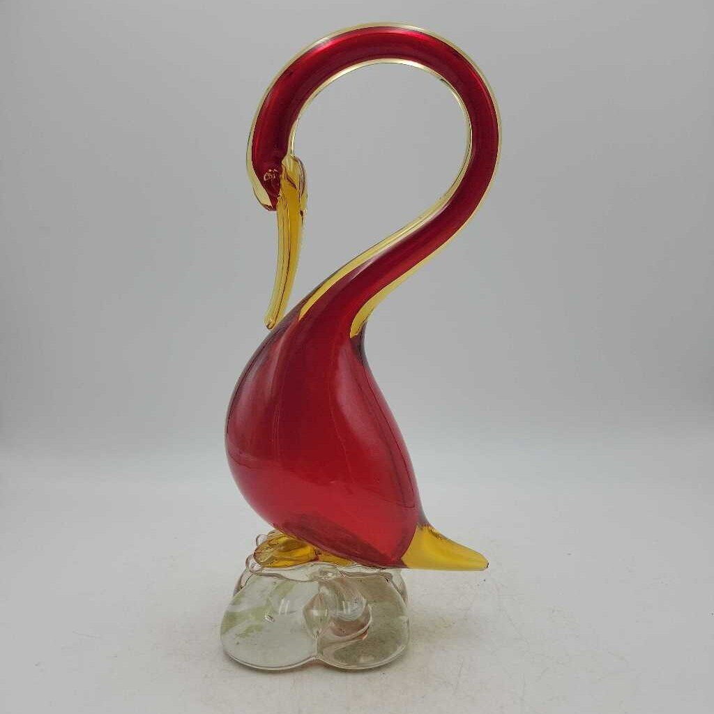 Murano Italy Art Glass Swan (DS) 3013
