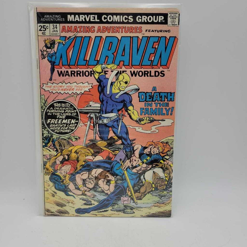 Killraven Marvel Comic Book (JAS)