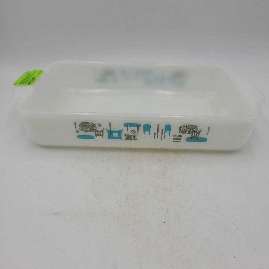 Vintage Atomic Blue Heaven Loaf Pan (RHA)