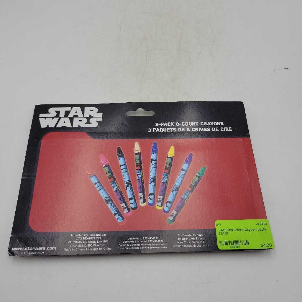Star Wars Crayon packs (JAS)