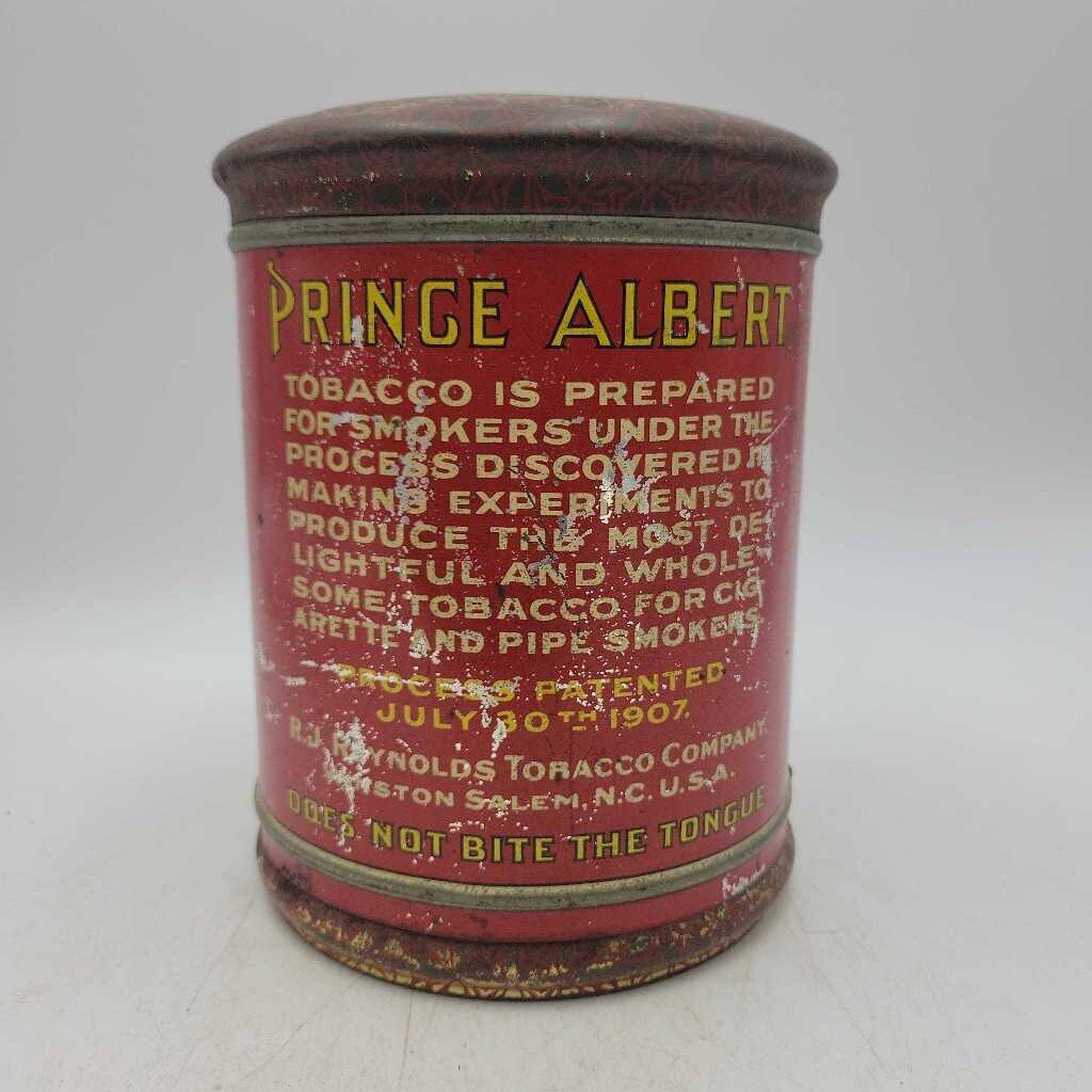Prince Albert Humidor lid Tobacco tin (NS) 526 Circa 1913