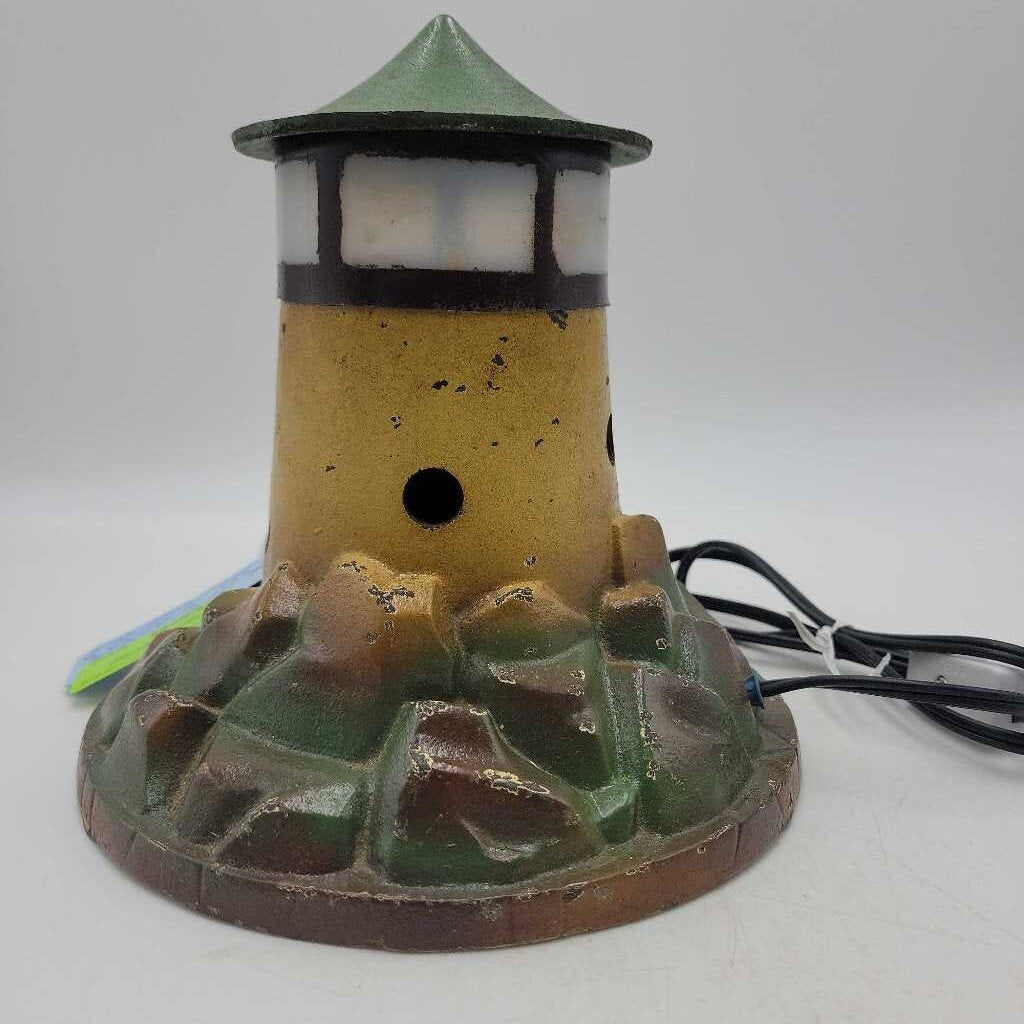 Cast Metal Lighthouse lamp 1920's (NS) F