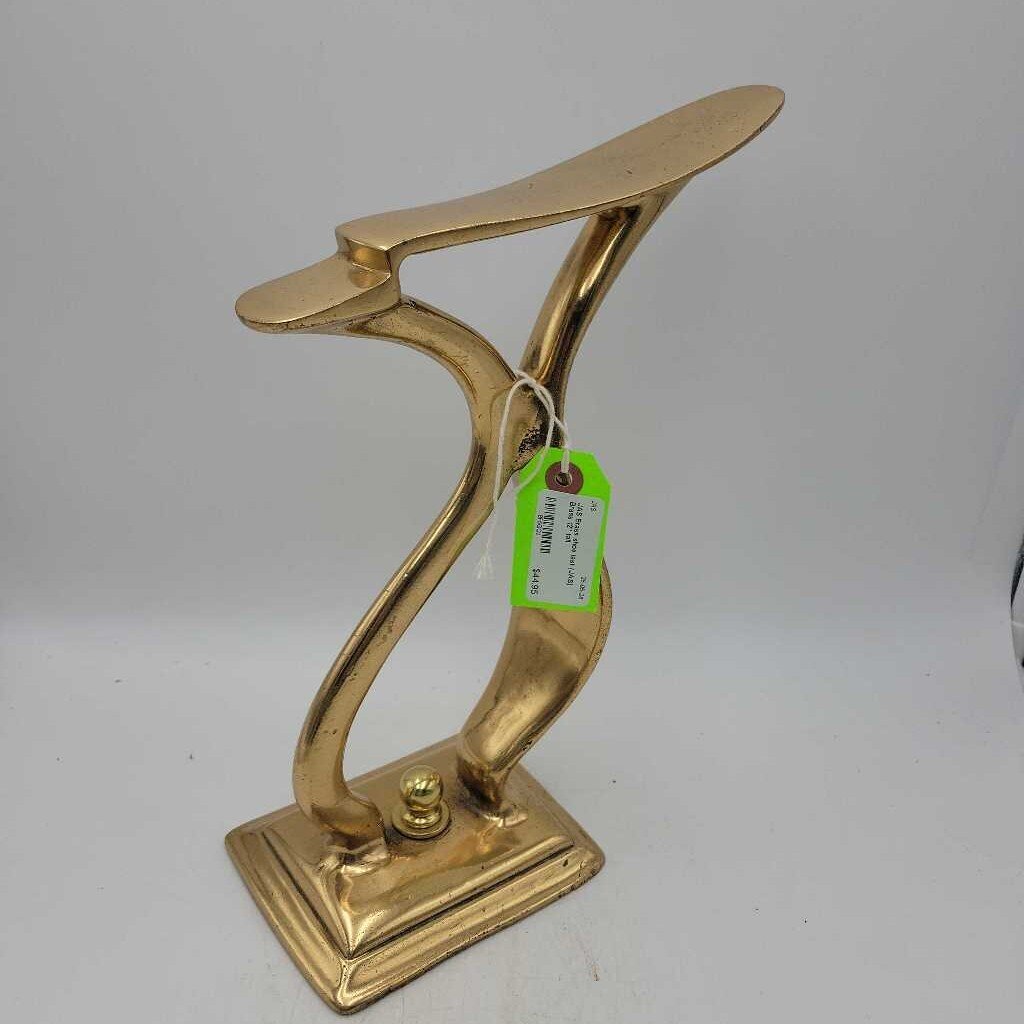 Brass shoe last (JAS)