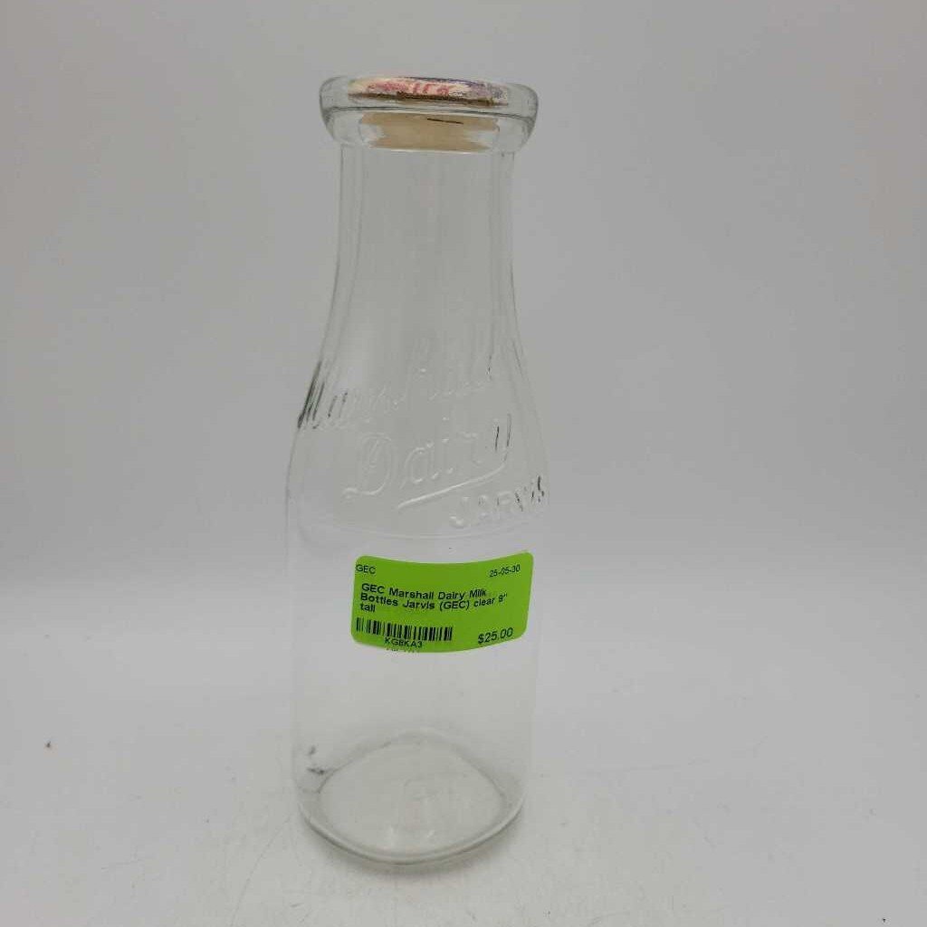 Marshall Dairy Milk Bottles Jarvis (GEC)
