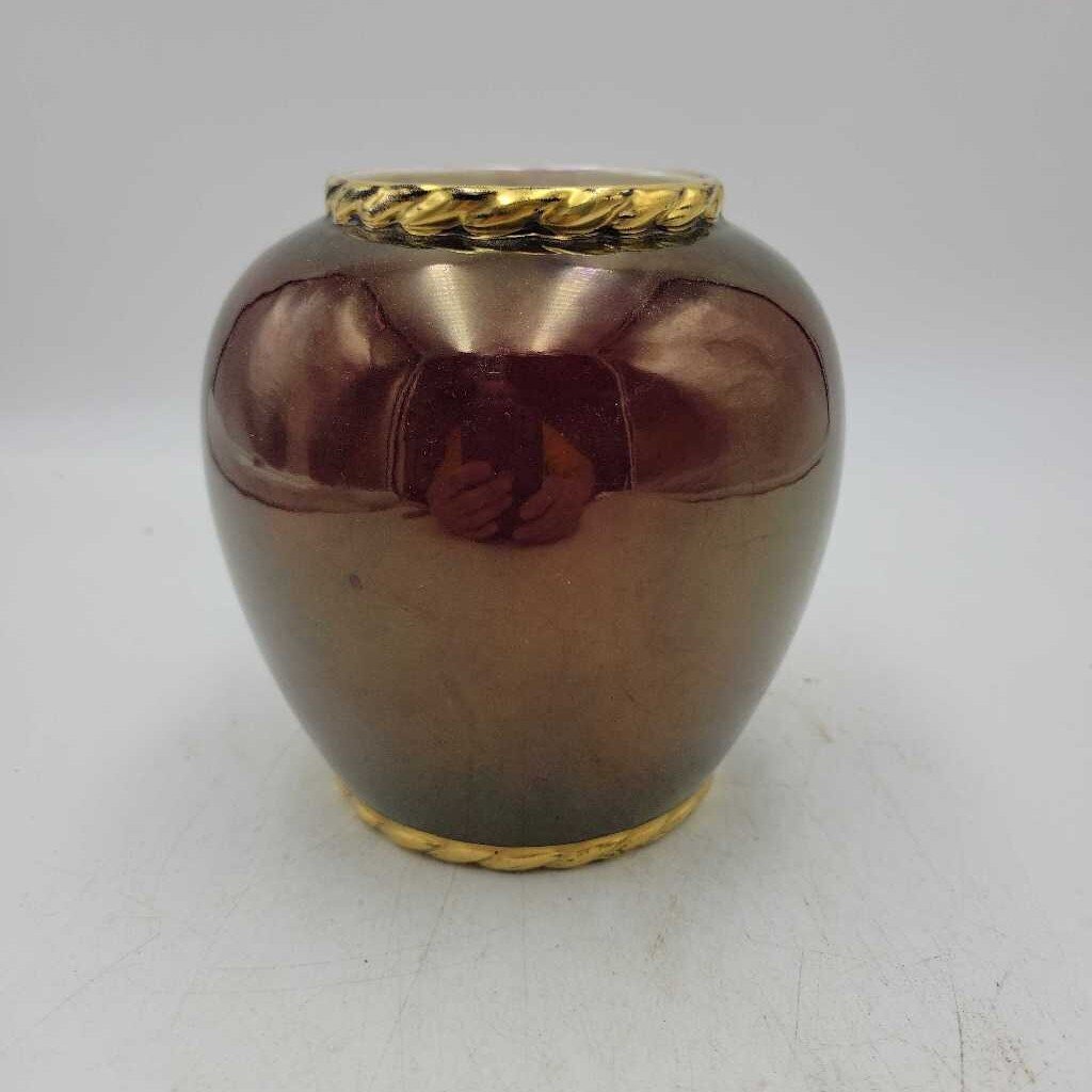 Carlton ware Rouge Royale Vase (DMG) 9300