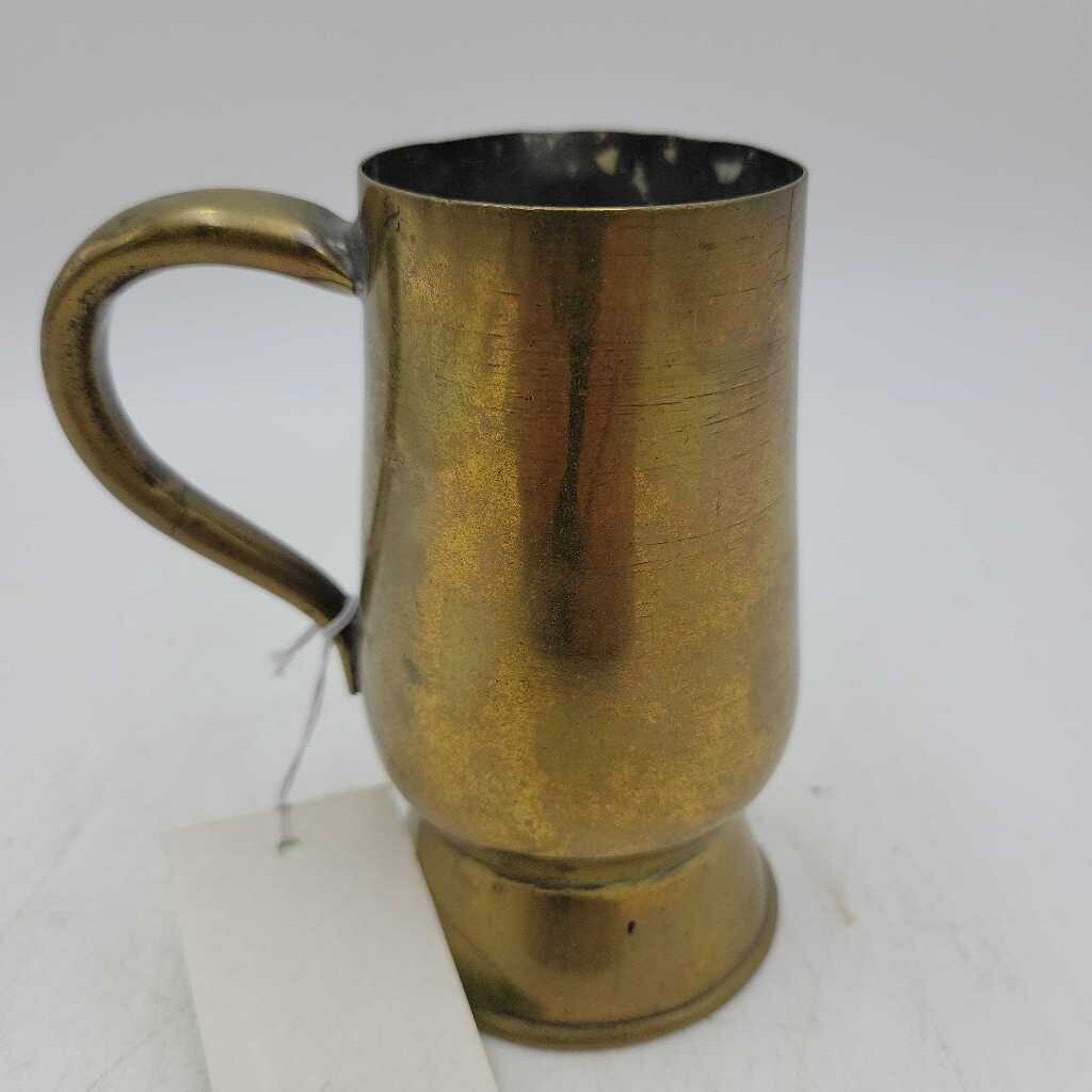 Antique Brass 1 Gill Measure (JL)