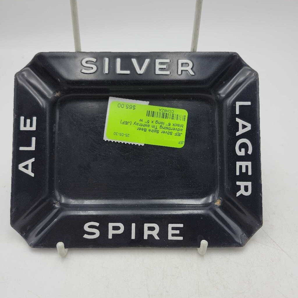 Silver Spire Beer advertising Tin ashtray (JEF)