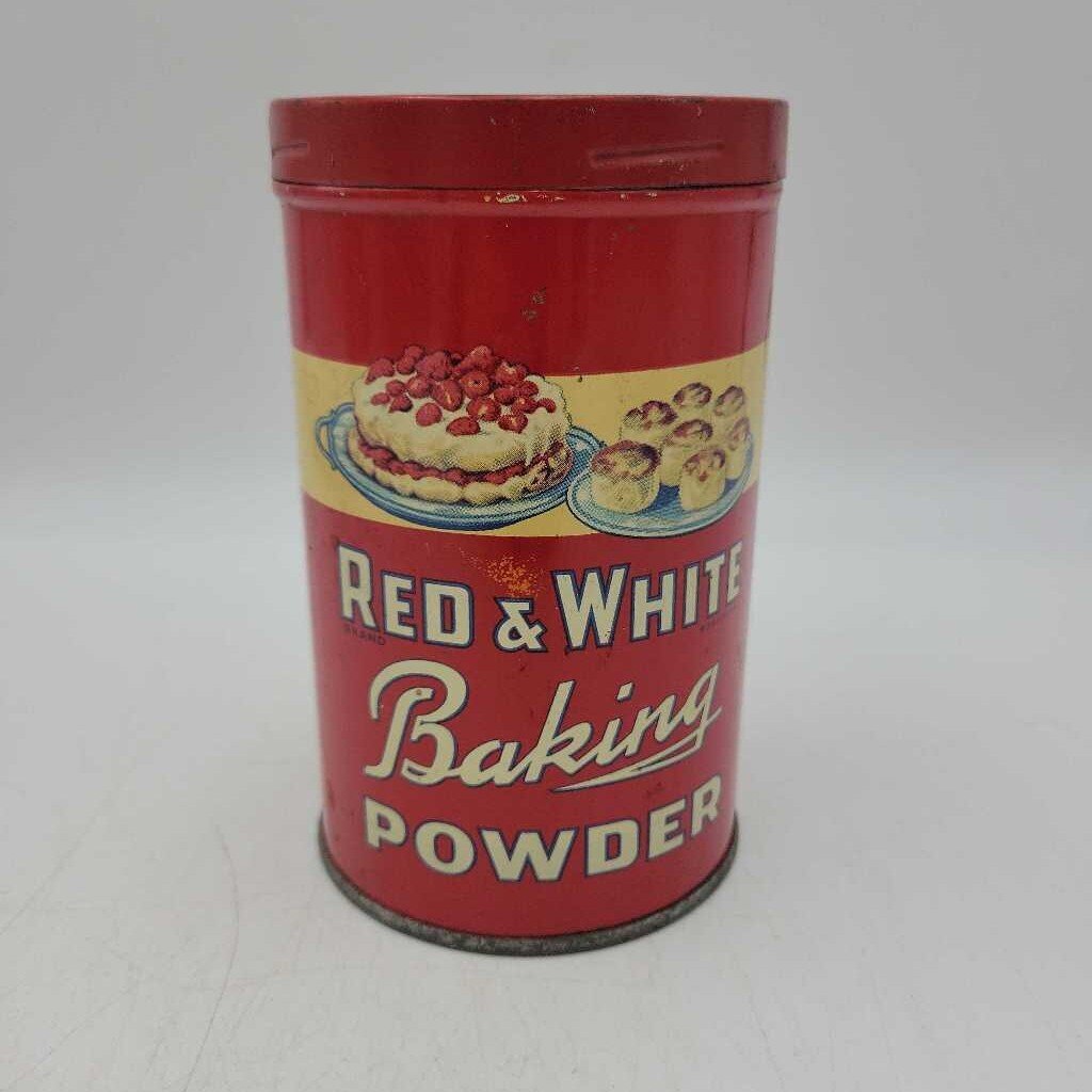 Red & White Baking Powder Near Mint (DR)