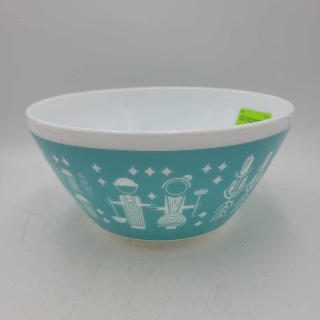 Lg. Rise and Shine Pyrex Bowl (COL#2044)