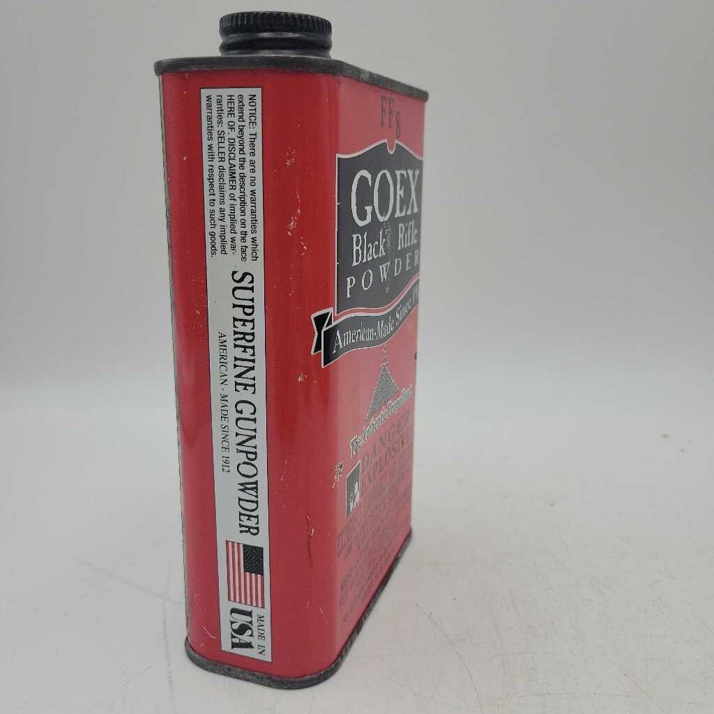 Gun Powder Tin Goex Black Rifle (DR)