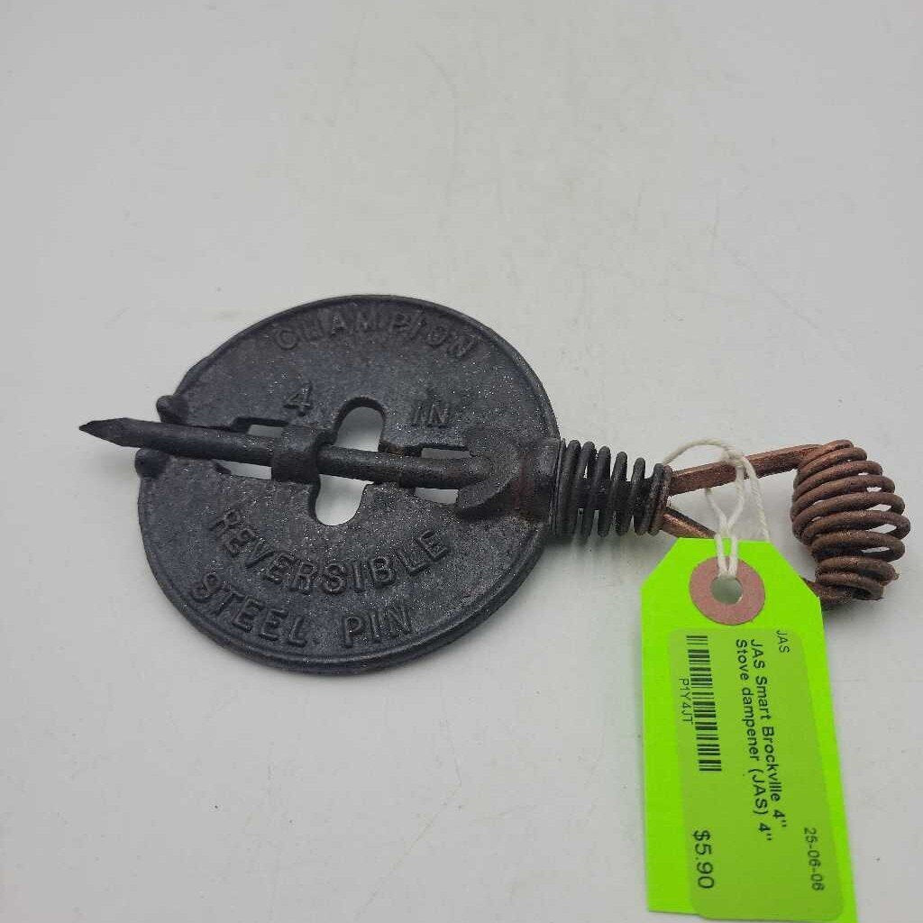 Smart Brockville 4" Stove dampener (JAS)
