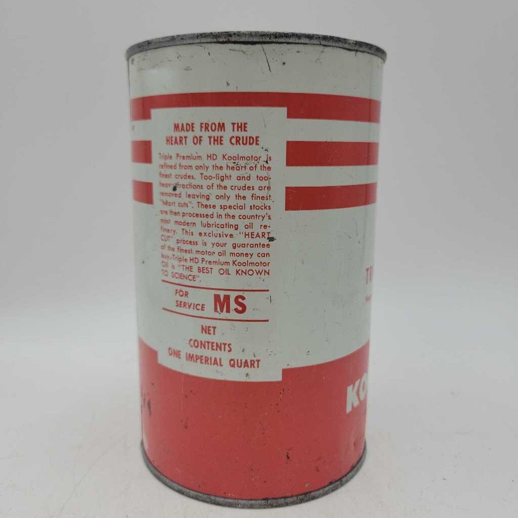 Cities Service Kool Motor motor oil Can (Jef)