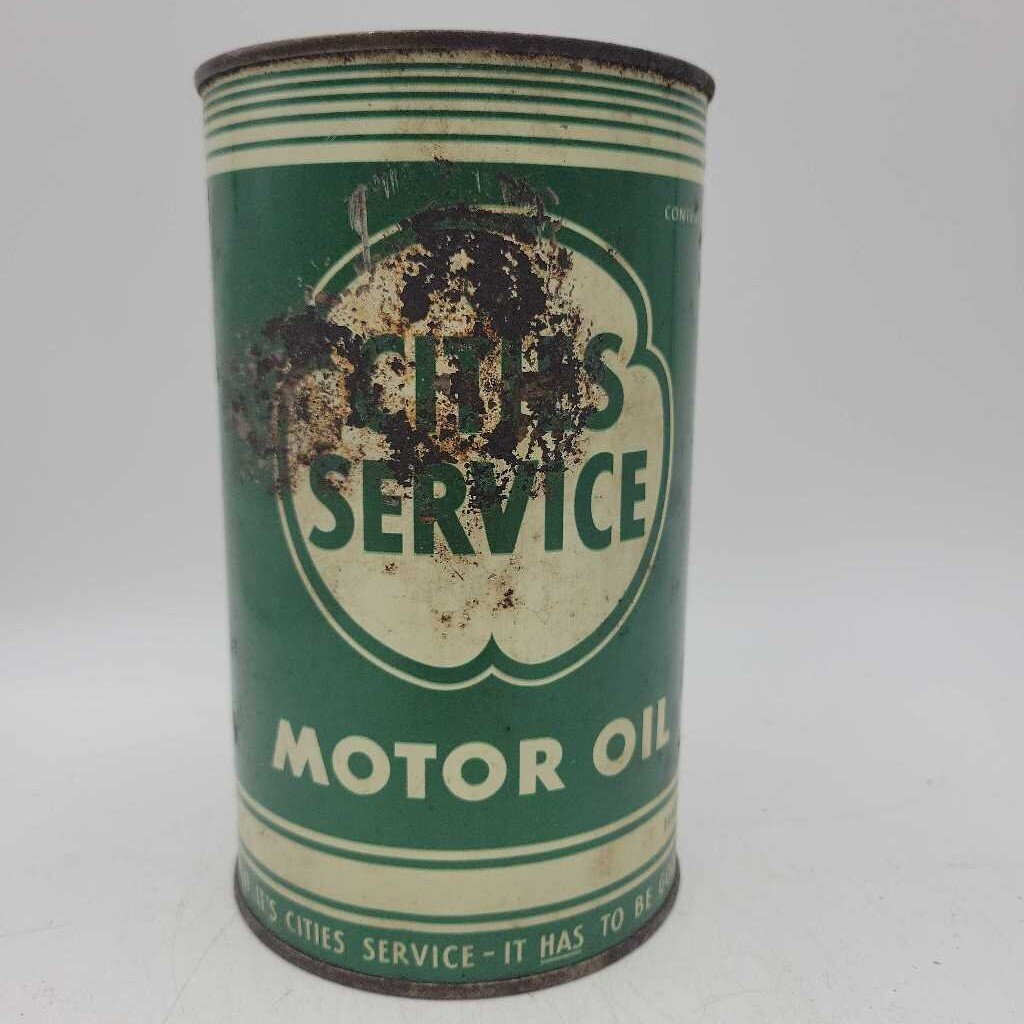 Cities Service motor oil Can (Jef)