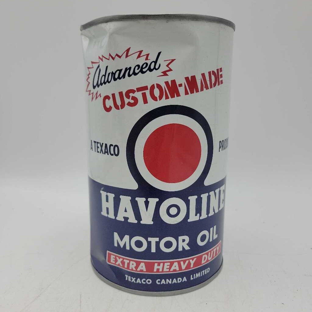 Havoline motor oil Can (Jef)