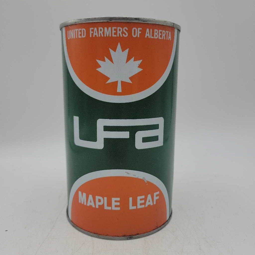 UFA motor oil Can United Farmers of Alberta (Jef)