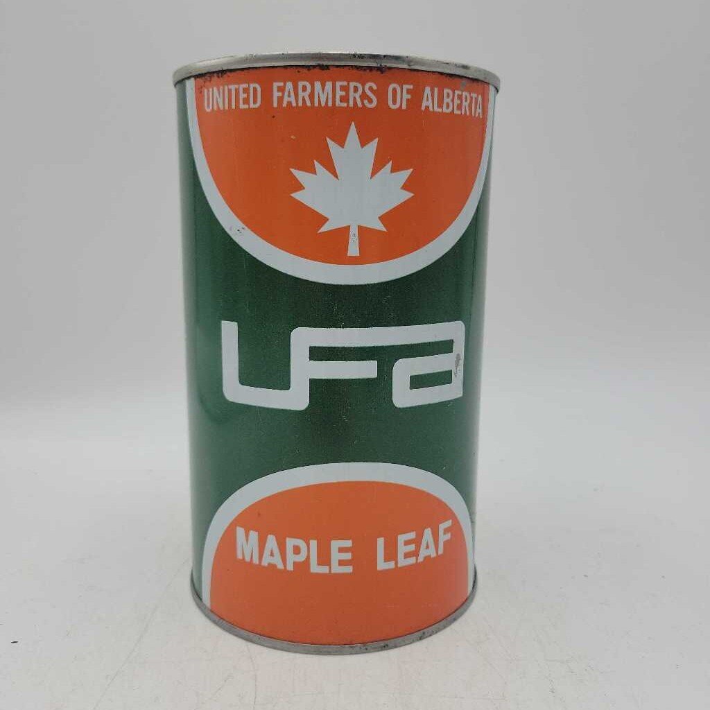UFA motor oil Can United Farmers of Alberta (Jef)