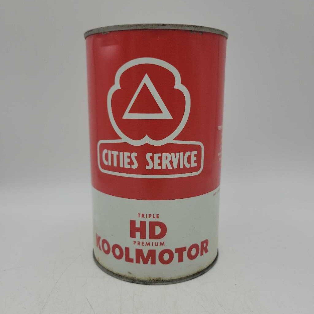 Cities Service Kool motor oil Tin Can Triple HD (Jef)