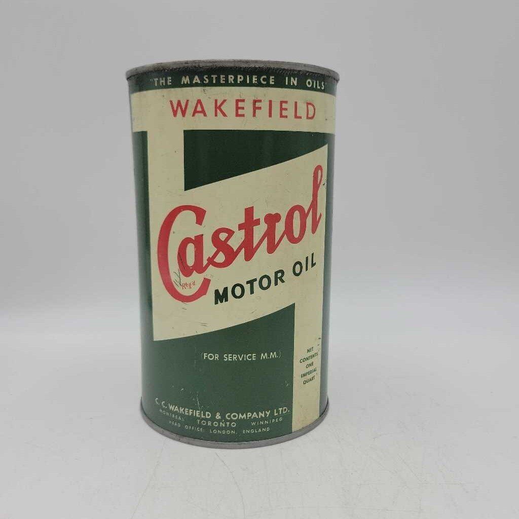 Castrol motor oil Tin Can (Jef)