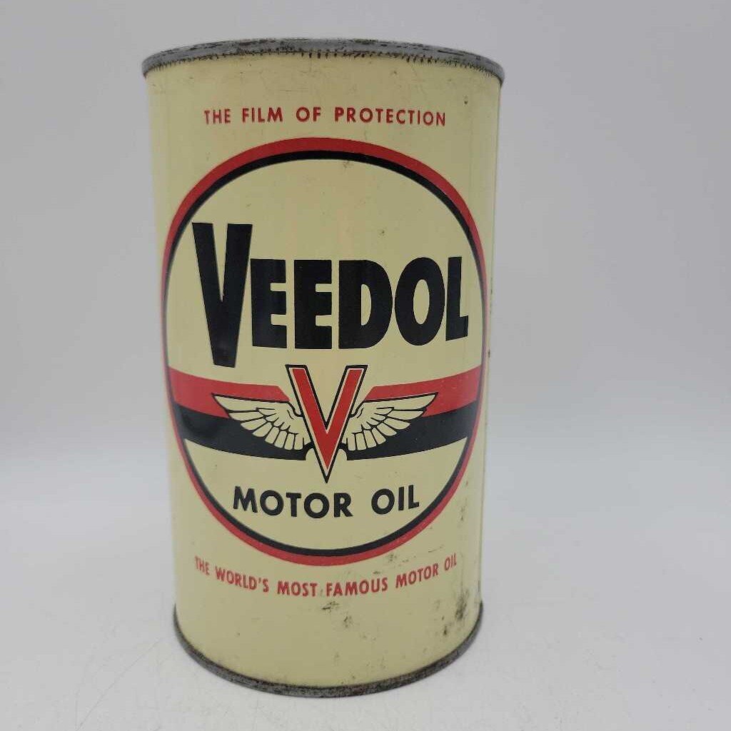 Veedol motor oil Tin Can (Jef)