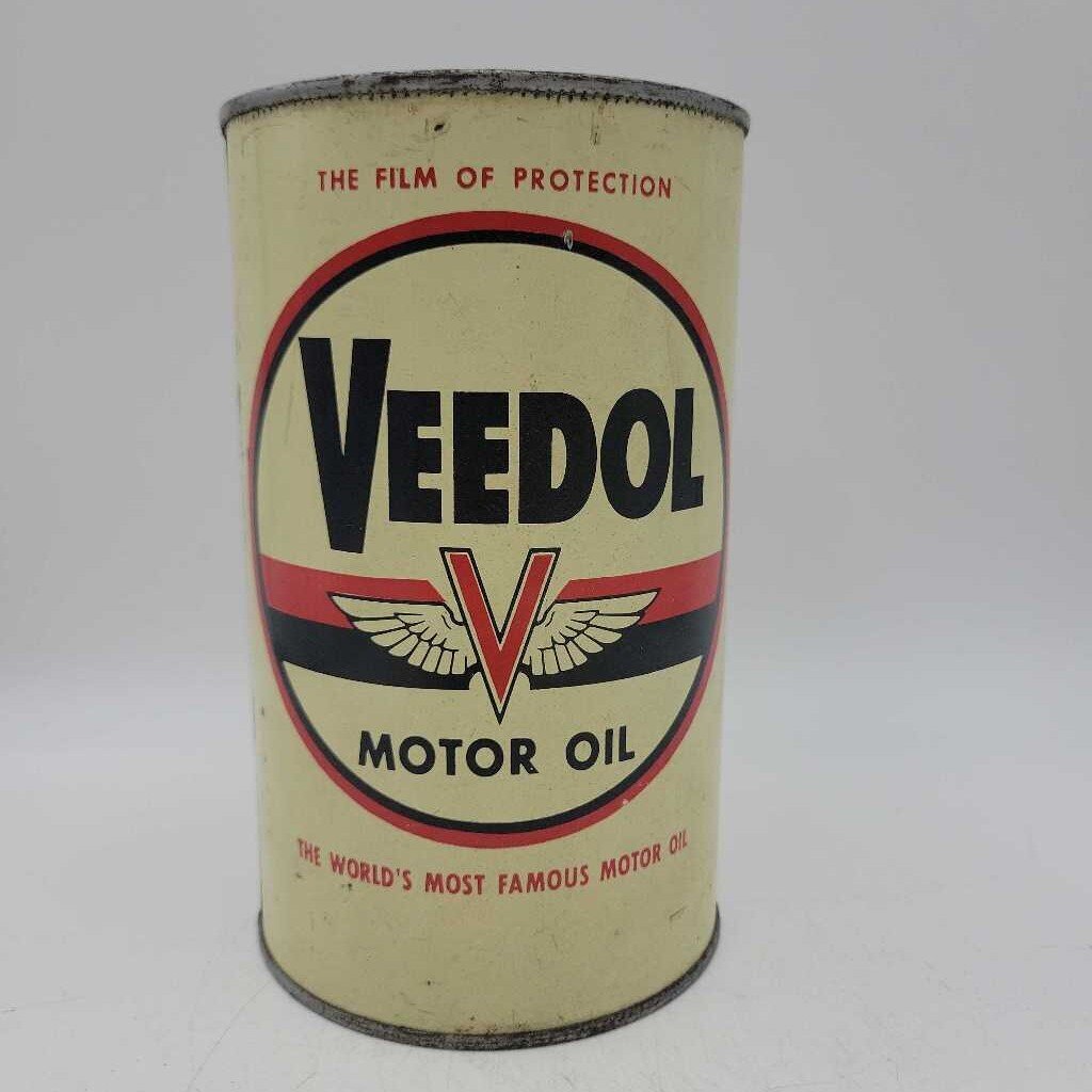 Veedol motor oil Tin Can (Jef)
