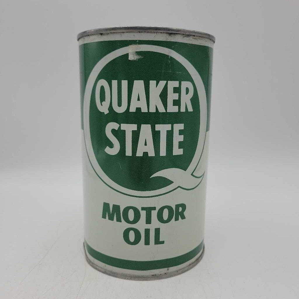 Quaker State motor oil Tin Can (Jef)