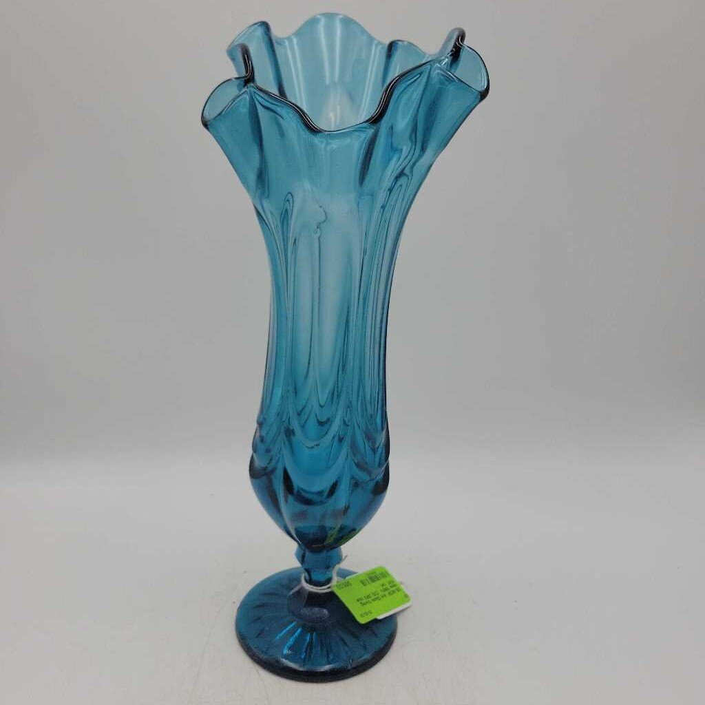 MCM Art Glass Swing vase 1960's (DS) 2953