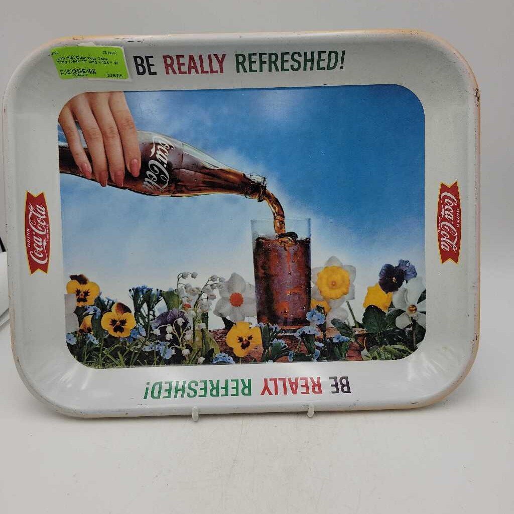 1961 Coca cola Coke Tray (JAS)