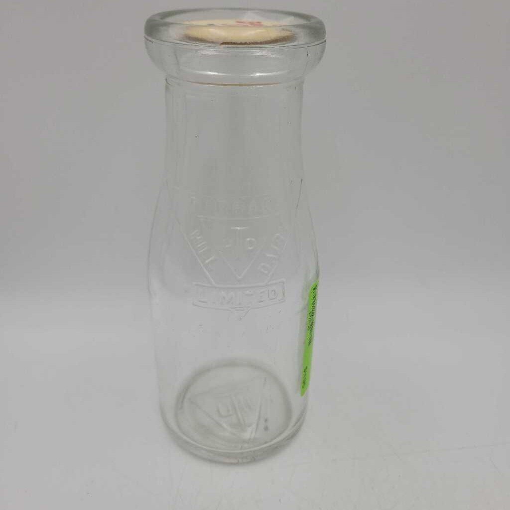 Terrace Hill Dairy Brantford Half Pint milk bottle (JAS)