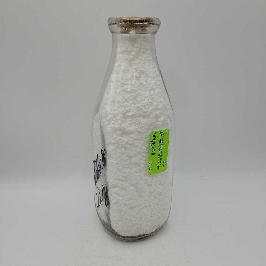 Walkerton dairy Quart milk bottle (JAS)