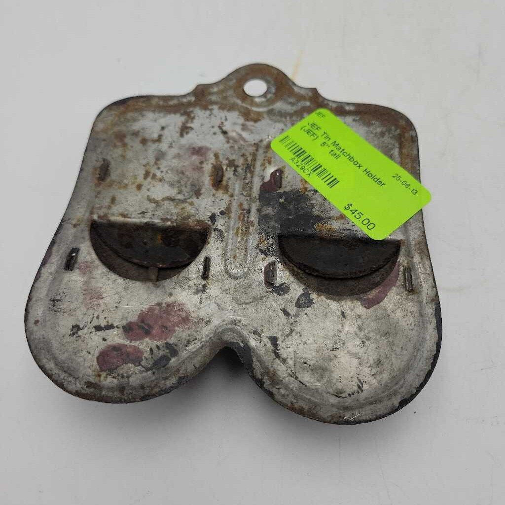 Tin Matchbox Holder (JEF)