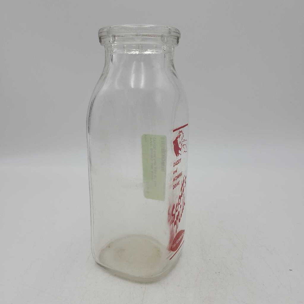 Scott's Milk Bottle (YVO) 506 half pint