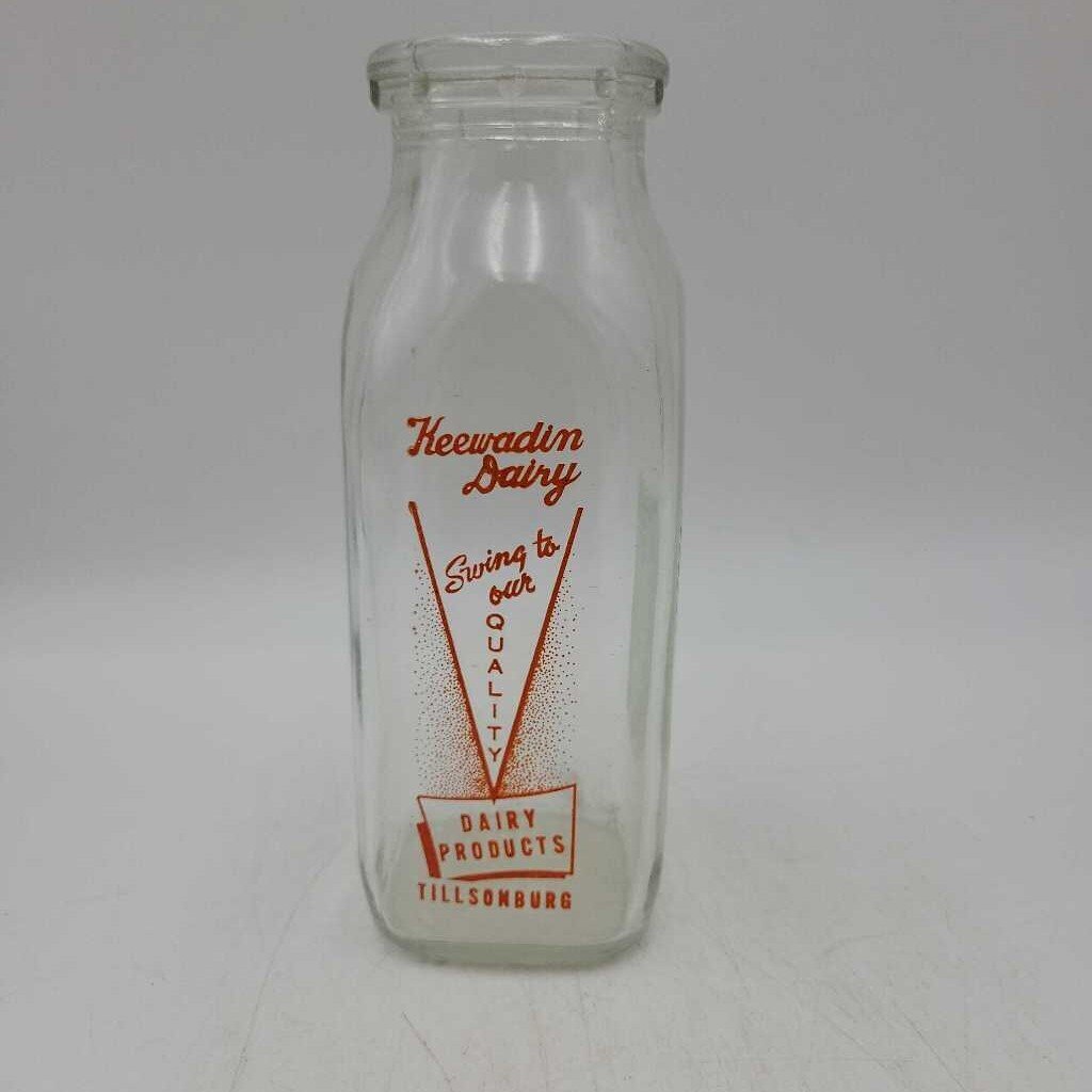 Keewadin Dairy milk bottle Tillsonburg (YVO) 506 HP