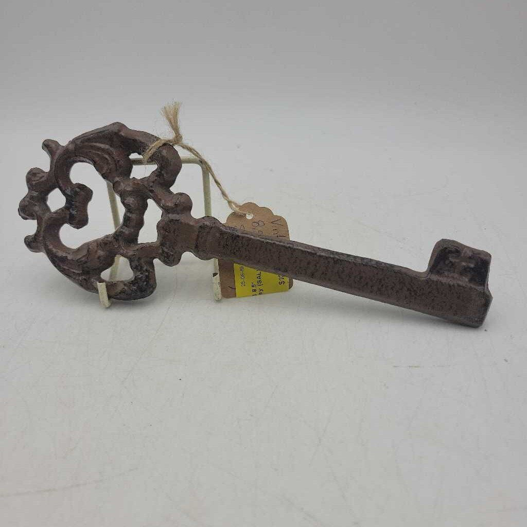 Vintage-Inspired 8.5" Cast Iron Skeleton Key (SAL)