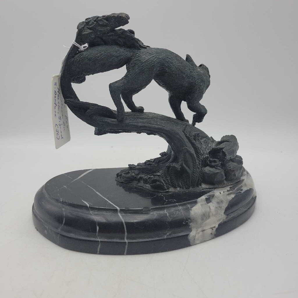 Bronze "Fox" Sculpture (JL)