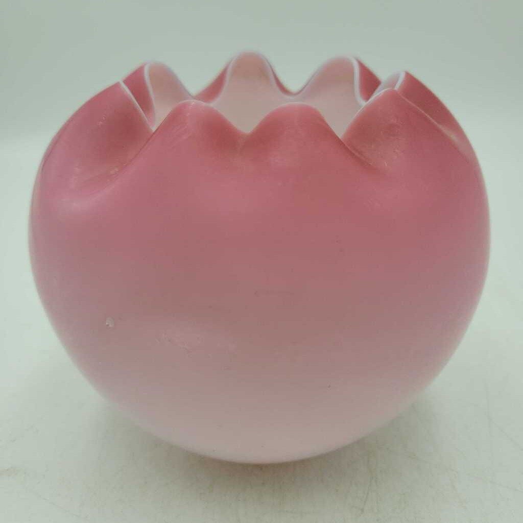 Antique Case glass Rose Bowl (JH49)