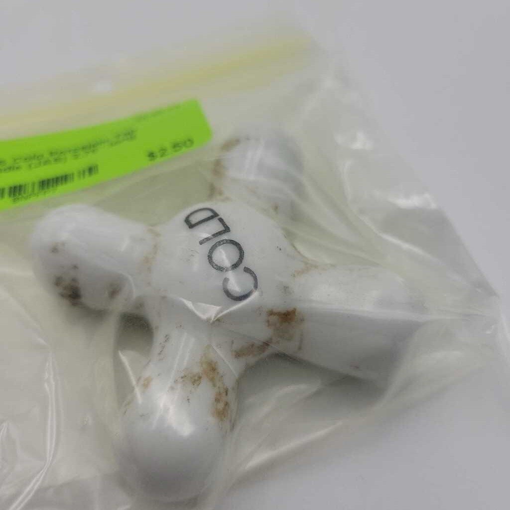 Cold Porcelain Tap Handle (JAS)