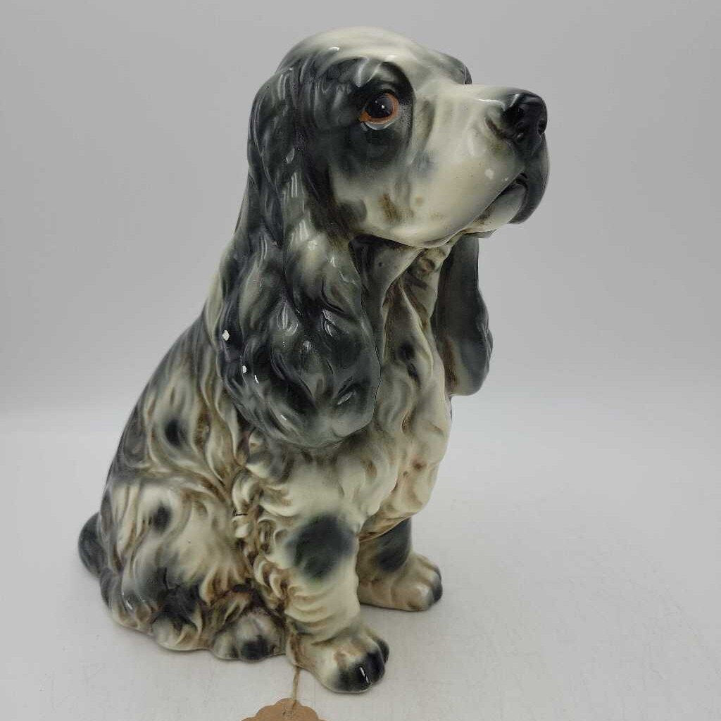 Vintage 1940's 9.5"T Cocker Spaniel Figurine (SAL)
